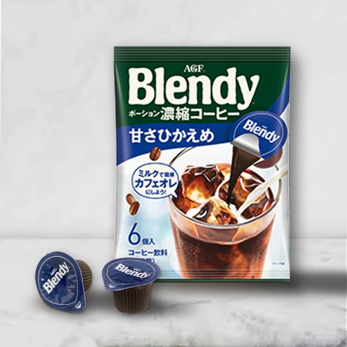 일본 AGF 블랜디 Blendy 포션커피 저당 (6개입)